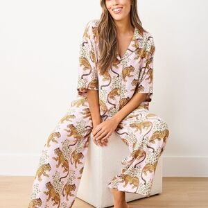 Printfresh Pajama Set In Bagheera Wildest Dreams Blush, Petite Large